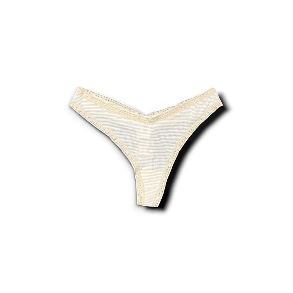 Aerie Women's Being #Aeriereal Lace Trimmed Thong Panties - XL